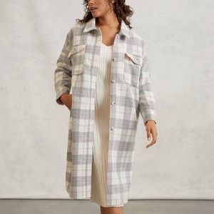 Anthropologie (if by sea) Bobbie Plaid Shirt Jacket